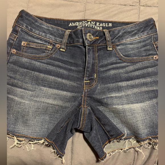 American Eagle Outfitters Pants - American Eagle Super Stretch Shortie Denim Shorts